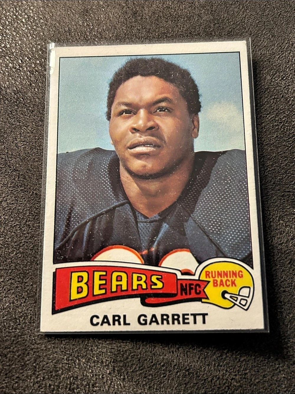 1975 TOPPS CARL GARRETT CHICAGO BEARS #126